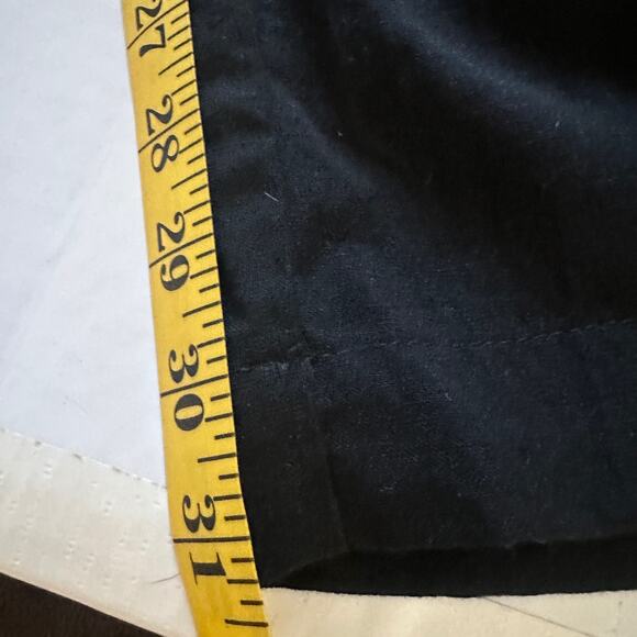 Black Wide Leg Hemp-blend Trousers Size Large - Picture 14 of 14